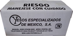 Caja de Yeso Piedra Densita